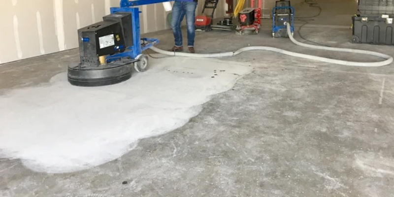 hard concrete grinding
