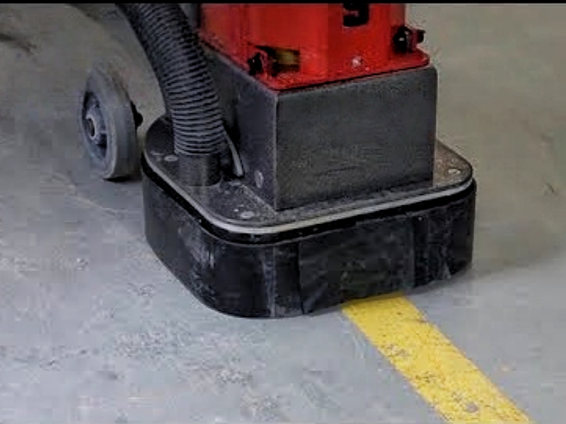 Usuwanie farb liniowych za pomocą narzędzi diamentowych