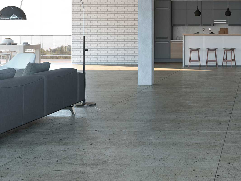 Polerowana betonowa, opłacalna opcja podłogi